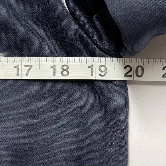 Guess 03 Boys Size L Full-Zip Navy White Jacket Embroidered Logos Side Pockets - Picture 5 of 7